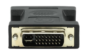 ProXtend DVII245-VGAF Adapter für DVI-I- und 24+5-VGA-Kabel, schwarz