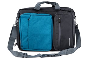 Modecom RENO 39,6 cm (15.6") Obudowa na messenger Czarny, Niebieski
