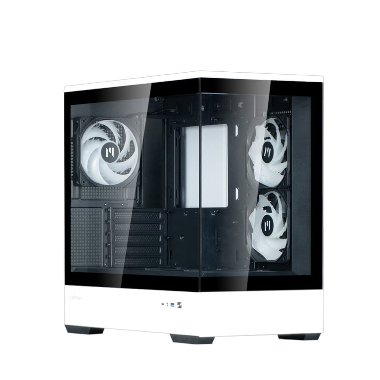 Zalman P30 BW zabezpieczenia & uchwyty komputerów Mini Tower Czarny