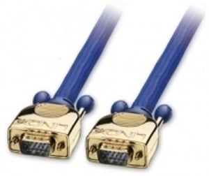 Lindy Premium Gold VGA 30.0m VGA Cable 30 m VGA (D-Sub) Blue