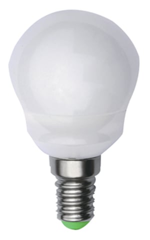 LEDURO G45 lampa LED Ciepłe białe 3000 K 5 W E14 G