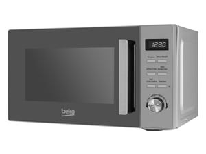 Beko MGF20210X Edelstahl-Mikrowelle mit Grillfunktion, 20 l Fassungsvermögen, 800 W