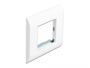 DeLOCK Ramka 80 x 80 mm na moduł Easy 45, biała