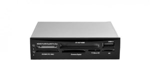 iBox ICKWFR055 USB 3.2 Gen 1 (3.1 Gen 1) kortläsare, intern, svart, metallisk