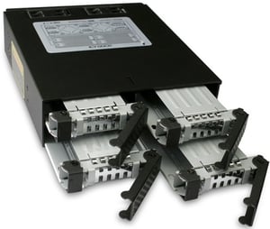 Icy Dock MB994SP-4S panel drive bay Czarny