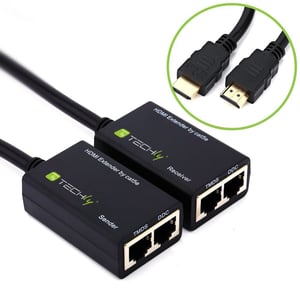 Techly IDATA EXT-E30D HDMI-TV-splitter
