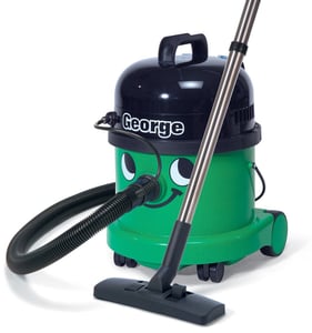 Numatic GVE370-2 Vacuum Cleaner, 15 L, Cylinder, Wet/Dry, 1000 W, Dust Bag