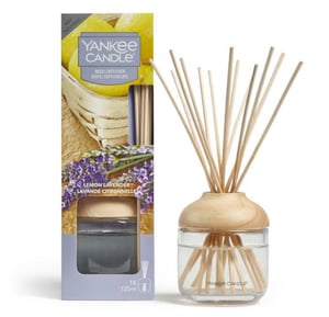 Yankee Candle Lemon Lavender Duftdiffusor Parfümflasche Transparent, Holz