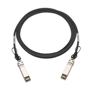 QNAP CAB-DAC15M-Q28B4 InfiniBand-/fiberoptisk kabel, 1,5 m, QSFP28, svart