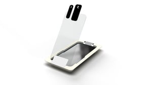 eSTUFF ES560160 Screen/Back Protector for iPhone Transparent Apple Screen Protector, 1 pc.