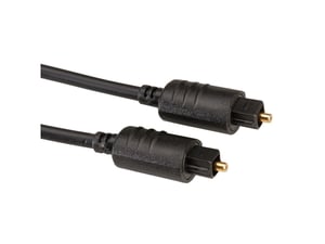 VALUE 11.99.4381 ljudkabel 1 m Toslink Svart