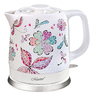 Maestro MR-068-FLOWERS czajnik elektryczny 1,5 l 1500 W Wielobarwny