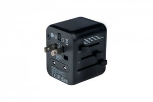 Verbatim 49543 Universal-Netzsteckeradapter, schwarz