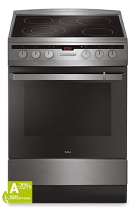 Amica 618CE3.434HTaKDQ(Xx) Freestanding Stove Electric Ceramic Stainless Steel