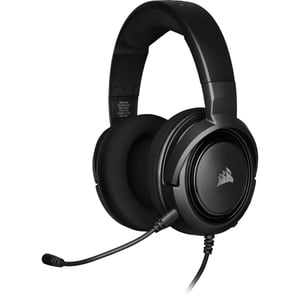 Corsair HS35 Headset, trådbundet, huvudband, gaming, Carbon