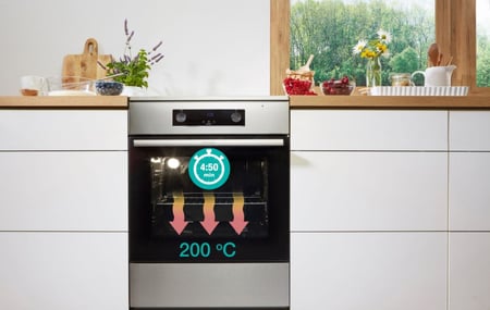Gorenje GECS5B70CLI Kuchenka wolnostojąca Prąd elektryczny Ceramiczna Beżowy