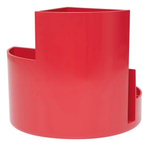 MAUL 4117625 półka na dokumenty Plastik Czerwony