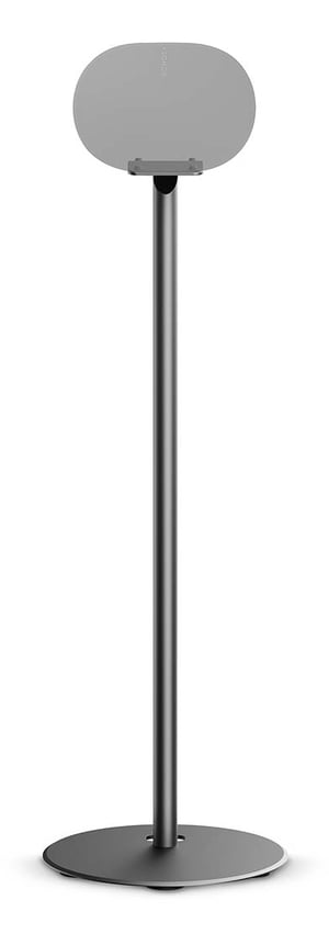 Nedis SPMT5950BK högtalarmontering Golv Akrylnitril-butadien-styren-sampolymer (ABS), svart metall