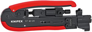 Knipex 97 40 20 SB Cable Crimping Tool Blue, Red