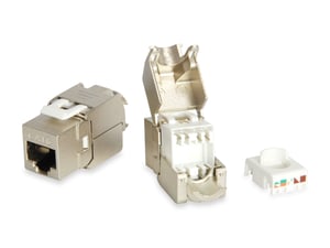 Equip 767213 Adapter für RJ-45-LSA-Kabel, Aluminium