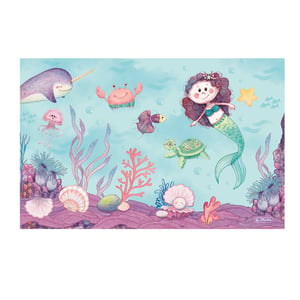 Herlitz Mermaid podkładka na biurko Karton Wielobarwny