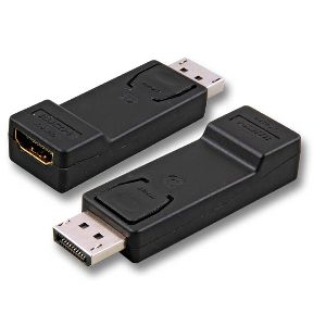 EFB Elektronik DisplayPort - HDMI, M/F Czarny