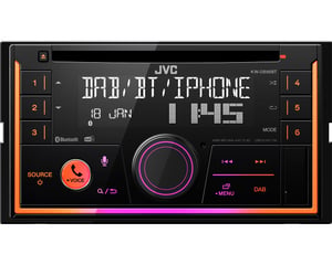 JVC KW-DB95BT Czarny 200 W Bluetooth