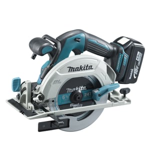 Makita DHS680RTJ przenośna pilarka tarczowa 16,5 cm Czarny, Szary, Turkusowy 5000 RPM