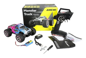 Amewi MAX20 zdalnie sterowany model Monster Truck Silnik elektryczny 1:20