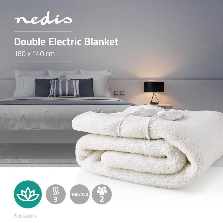 фото Електроковдра Nedis PEBL120CWT2