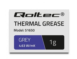 Qoltec 51650 thermal paste, 4.63 W/m·K, 1 g