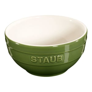 Staub Ceramique Becher 400 ml, grün, rund