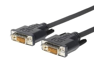 Vivolink PRODVIS1.5 1.5 m DVI-D Cable, Black