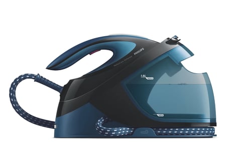 Philips GC8735/80 stacja parowa 2600 W Stopa SteamGlide Plus Czarny, Niebieski