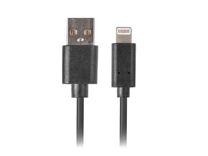Lanberg CA-USLM-10CU-0030-BK kabel Lightning 3 m Czarny