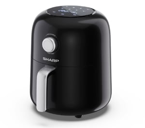 Sharp AF-GS404AE-B frytkownica Pojedyńczy 4 l Autonomiczny 1300 W Frytkownica na gorące powietrze Czarny