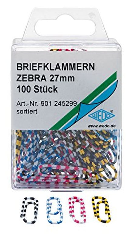 Wedo 901 245299 spinacz Metal 100 szt.