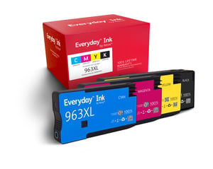 006R04993 Tintenpatrone, 4 Stück. Ersatzpatrone, hohe (XL) Ergiebigkeit, Schwarz, Cyan, Magenta, Gelb