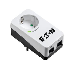Eaton PB1TD överspänningsskydd Svart, Vit 1 x nätuttag 220–250 V