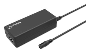 Manhattan 180962 Power Adapter/Inverter, Indoor, 65 W, Black
