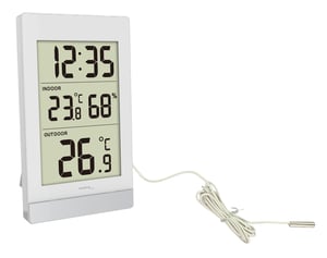 Technoline WS 7039 cyfrowa stacja meteorologiczna Srebrny, Biały