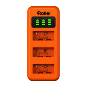 Rollei NP-W126 Battery Charger for Digital Camera USB Battery