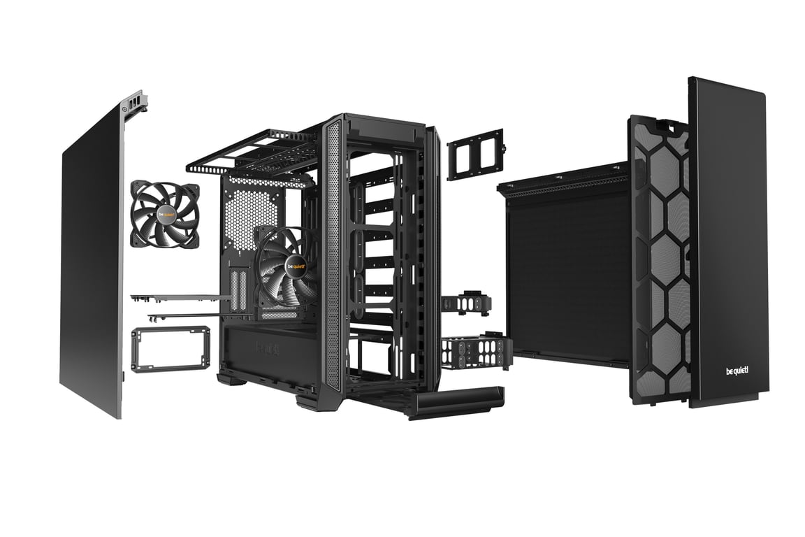 be quiet! Silent Base 601 Midi Tower Czarny