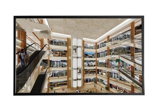 Dahua Technology DHI-LM86-S400 skyltdisplay Platt skärm Digital Signage 2,18 m (86") LCD 350 cd/m² 4K Ultra HD Svart