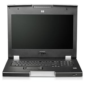 HP LCD8500 1U INTL Rackmount Console Kit rack console