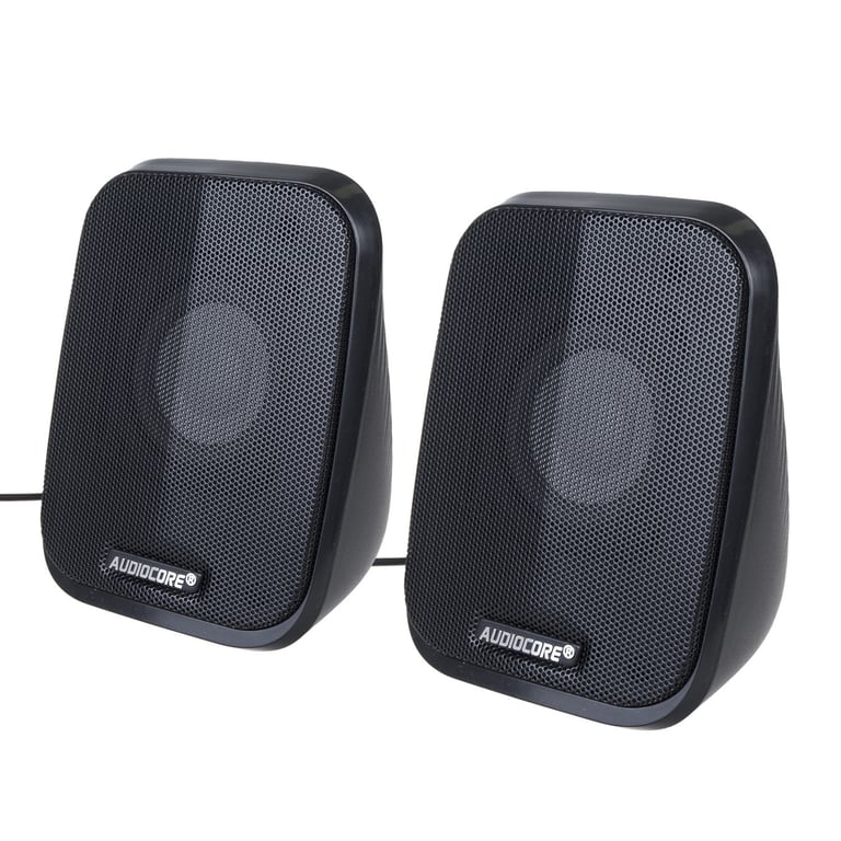 Audiocore AC835 głośnik Czarny Przewodowa 6 W