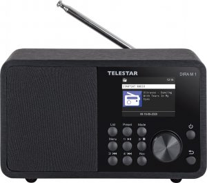 Telestar TEL DIRA M1 SCHWARZ Przenośny Cyfrowy Czarny