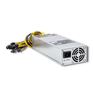 Qoltec 50177 1600 W Power Supply Module, Silver