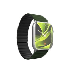 Mobile Origin AWMS-02-GRN-BLK inteligentne akcesorium osobiste Band Czarny, Zielony Silikon