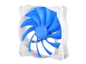 Silverstone SST-FQ122 kylsystem för datorer Datorchassi Fläkt 12 cm Blå, Vit